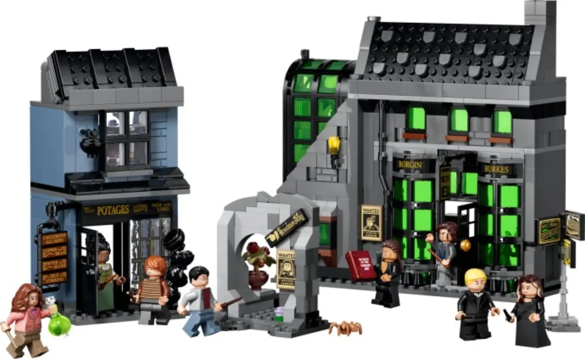 Knockturn Alley Wizarding Shops set photo