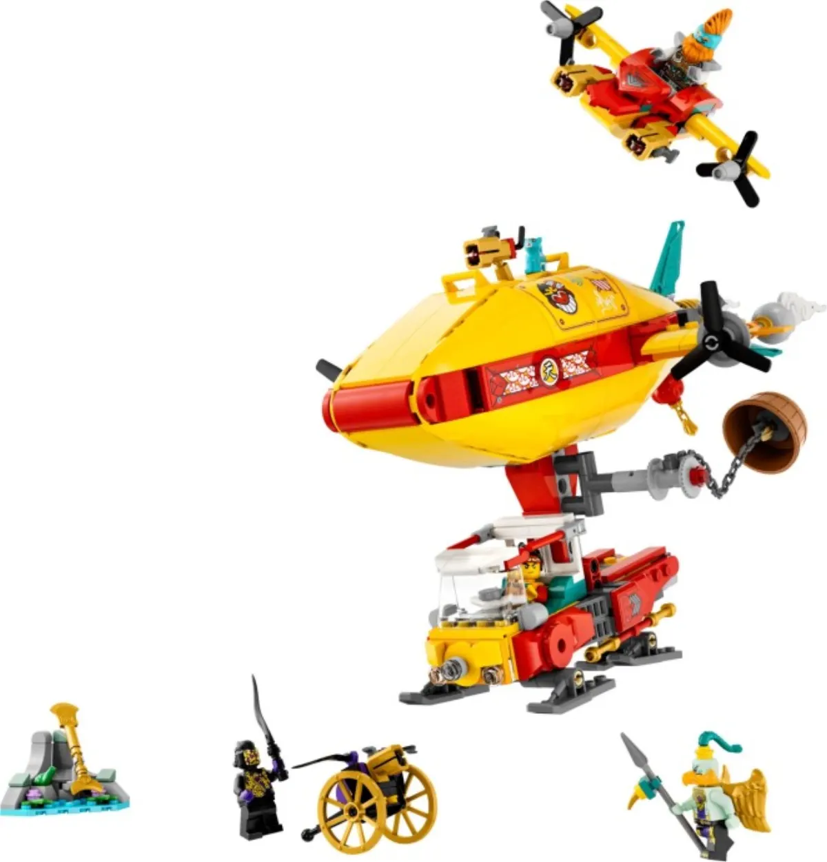 Monkie Kid's Cloud Airship set photo