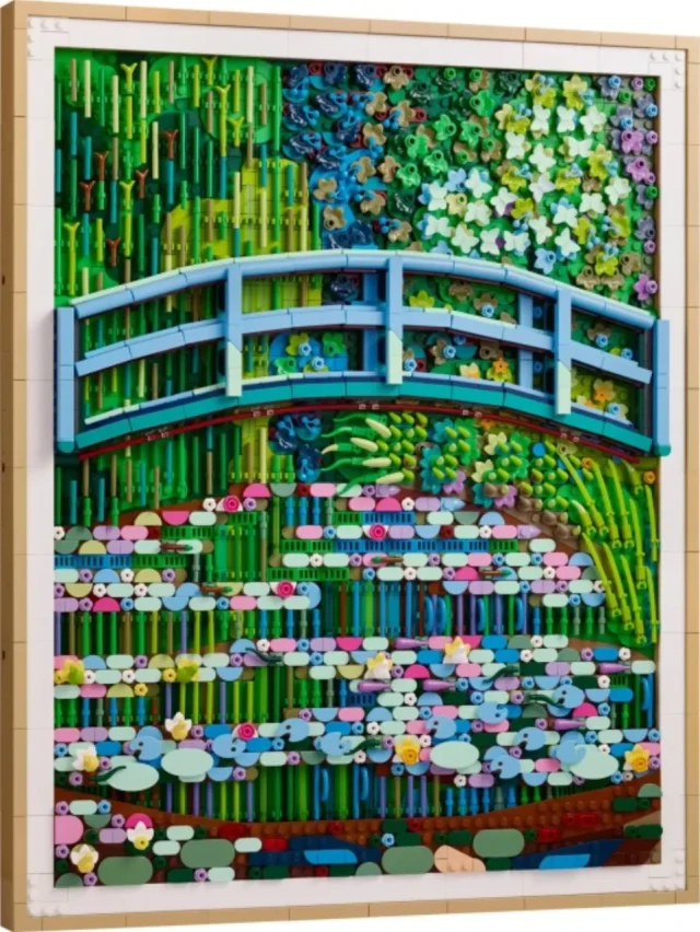 Claude Monet, Bridge over a Pond of Water Lilies box art