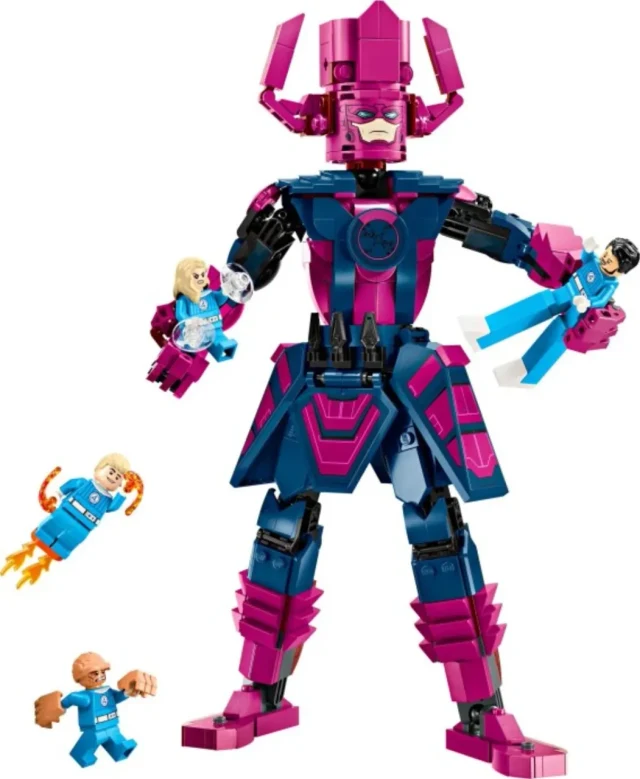 Fantastic Four vs. Galactus Construction Figure box art